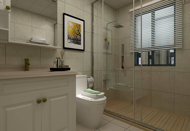 衛(wèi)生間砌半墻的5個好處，好看又實用！